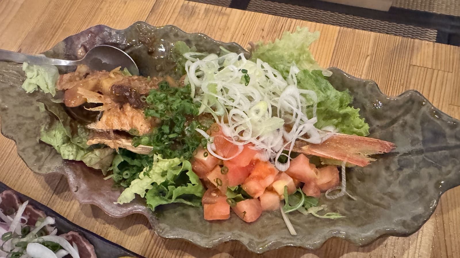 島魚のガーリックバター煮