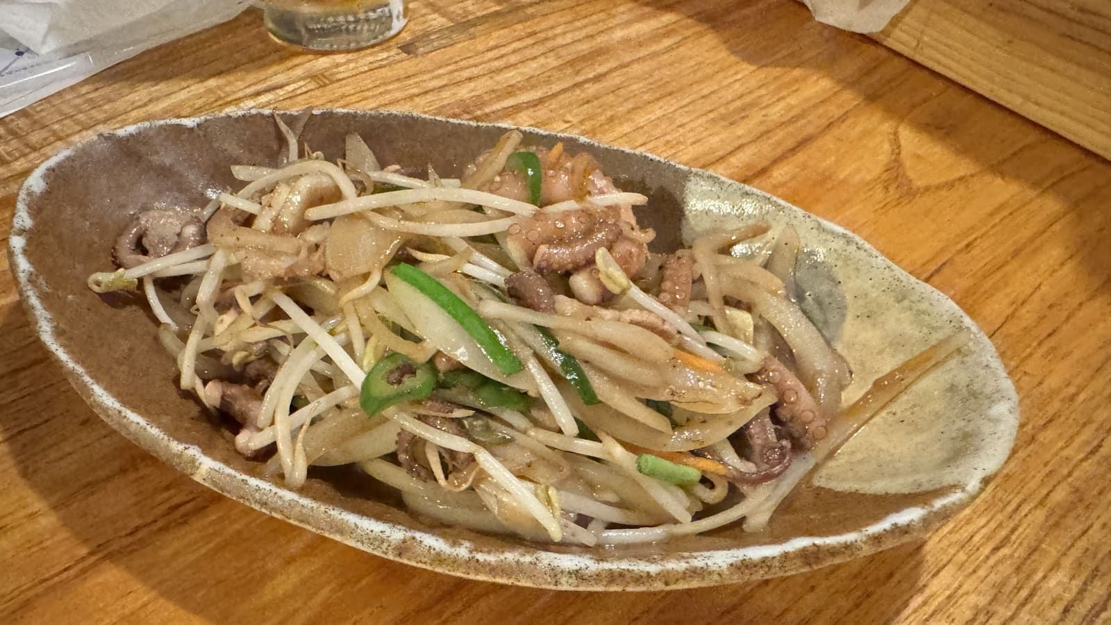 うむずなーにんにく炒め
